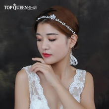 TOPQUEEN HP148 ручной работы свадебные аксессуары для волос украшения для волос новые модные украшения для волос венчания