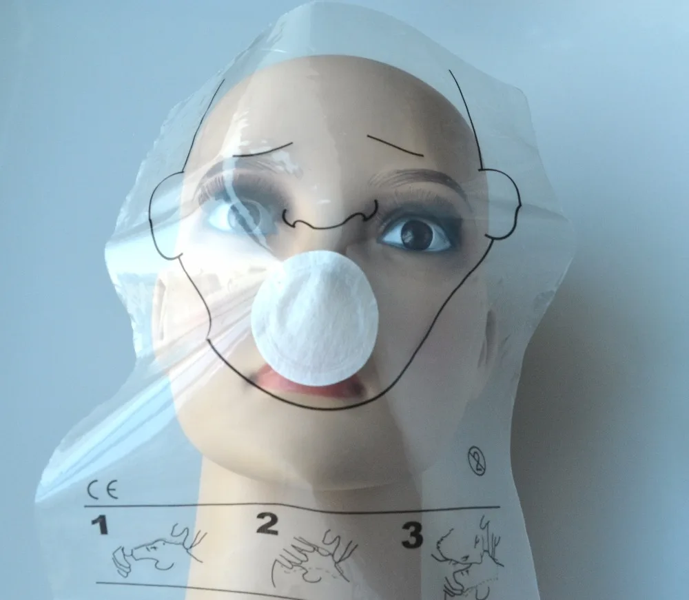10 рулонов/упаковка 36 шт./рулон CPR маска CPR лицевой щит реанимационная тренировочная маска одноразовые аварийные ситуации спасательные наборы