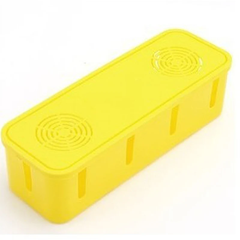 1pc Plastic Power Strip Cord Socket Storage Box Electric Wire Storage Organizer Cable Collect Cases Power Strip Cord Storage Box