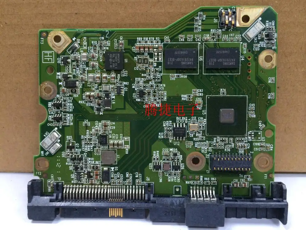 Placa lógica HDD PCB placa de circuito impreso 2060-771825-003 para WD 35 SATA Recuperación de Dato