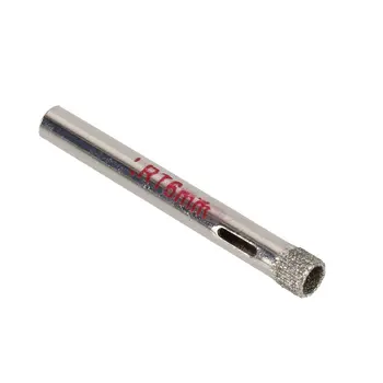 

30pcs Silver 6mm Dia Diamond Coated Drill Bit Tile Ceramic Glass Hole Saws
