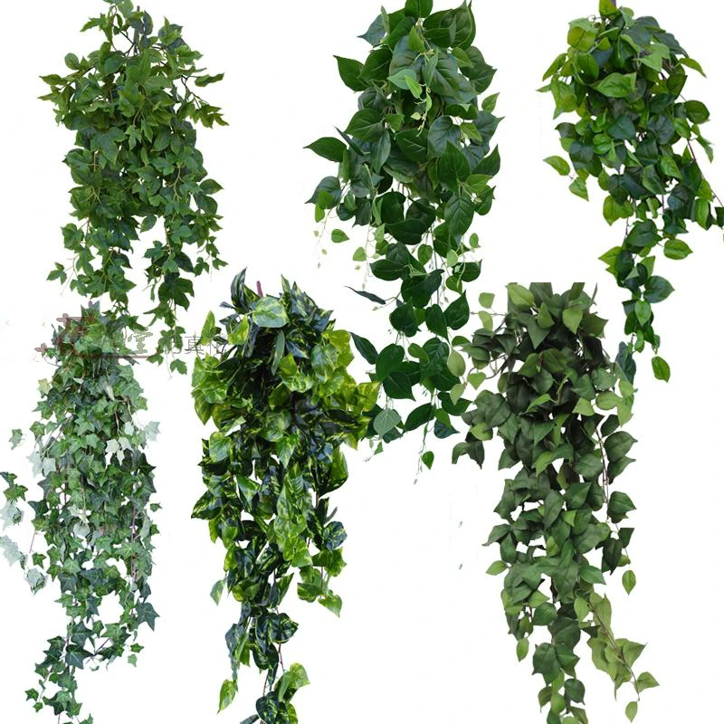 Искусственный плюща стены зеленый редиска украшения кульверт моделирования растений цветок партеноцисс инженерные декоративные зеленые стены