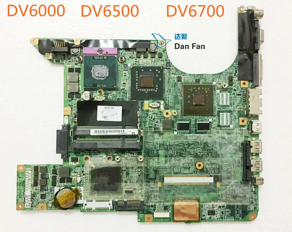 

446476-001 For HP Pavilion DV6000 DV6500 DV6700 Laptop Motherboard DA0AT3MB8F0 Mainboard 100%tested fully work