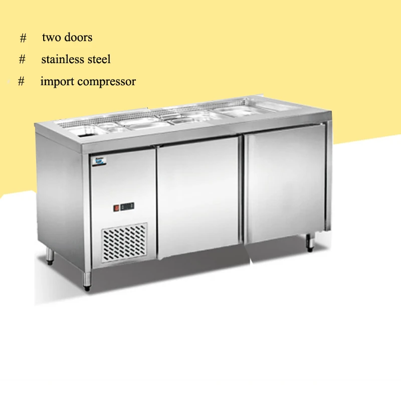 2 door import compressor commercial refrigerator for fruits and vegetables salad bar horizontal refrigerator sale in food processors from home appliances on - Commercial Refrigerator For Sale 2 door import compressor commercial refrigerator for fruits and vegetables salad bar horizontal refrigerator sale in food processors from home appliances on - Commercial Refrigerator For Sale