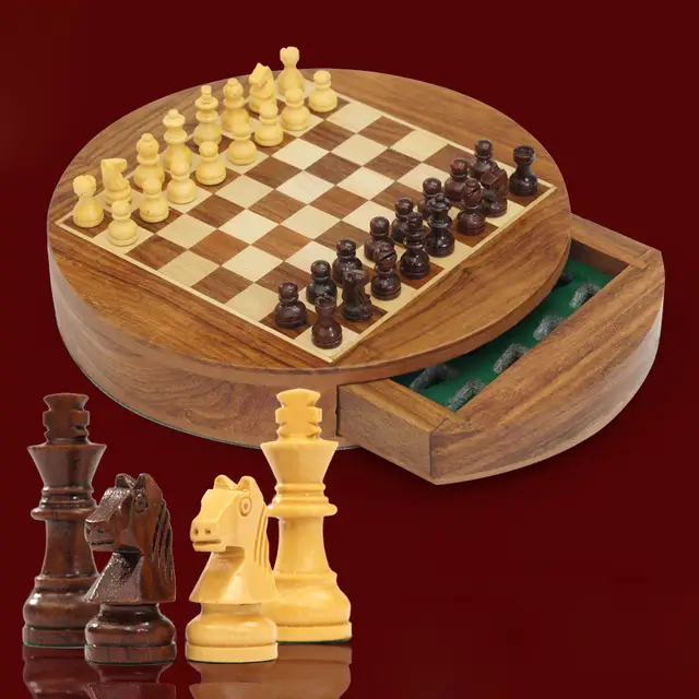 Online Shop Brand Mini International Chess Pieces Drawer Storage