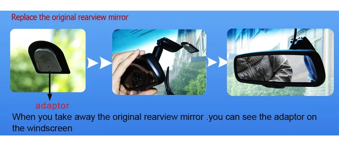 HaiSunny Bluetooth зеркало заднего вида монитор с направляющими треками автомобиля камера заднего вида для hyundai Tucson/Honda/Toyota/VW/Fiat