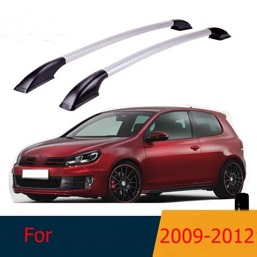 

Roof Rack Boxes Side Rails Bars Luggage Carrier A Set For Golf 6 2009 2010 2011 2012