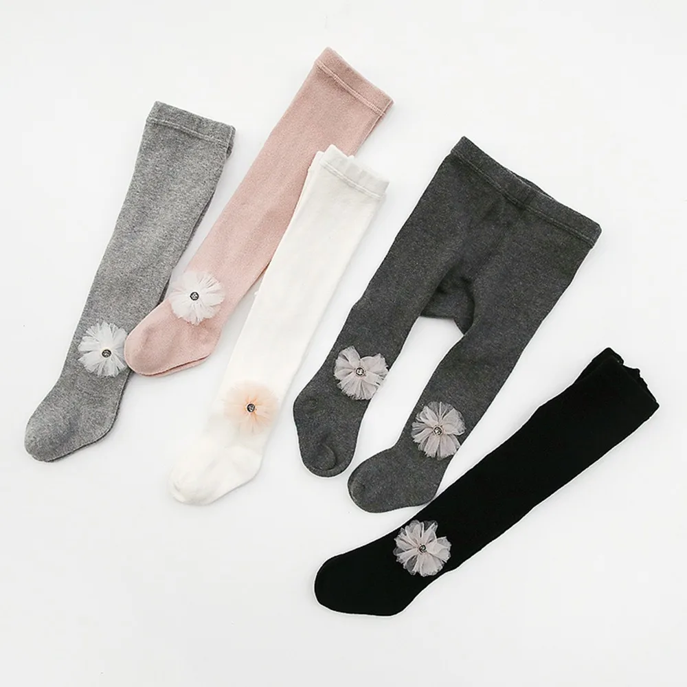 MIBAO/1 предмет весенне осенние/зимние детские хлопковые колготки с цветочным