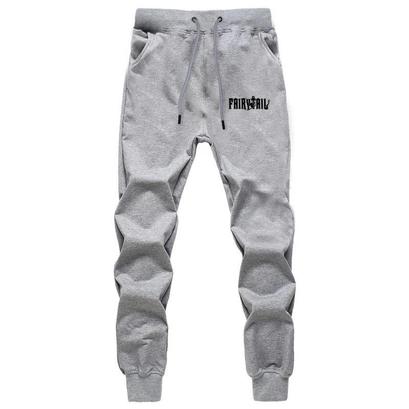 fishing pants New Casual Cotton Sweat Breathable Pants Casual Anime Fairy Tail Pants Natsu Men Women Jogger Jogging High Quality Long Trousers fruit of the loom sweatpants