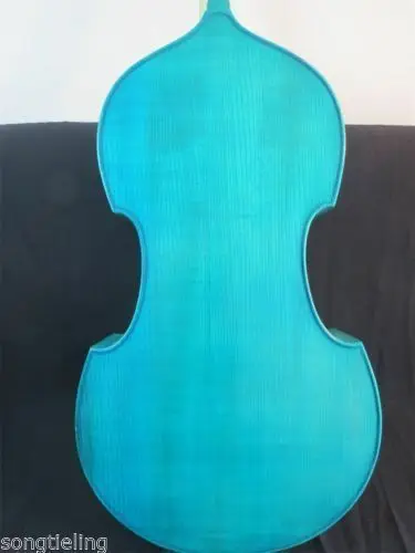 Baroque style SONG Brand Maestro 6 strings 27" horse's head blue viola da gamba