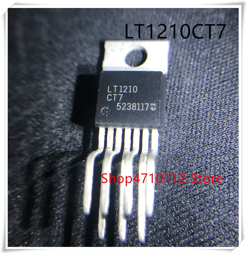 Новинка, 5 шт./лот LT1210CT7 LT1210 CT7 TO-220-7 IC
