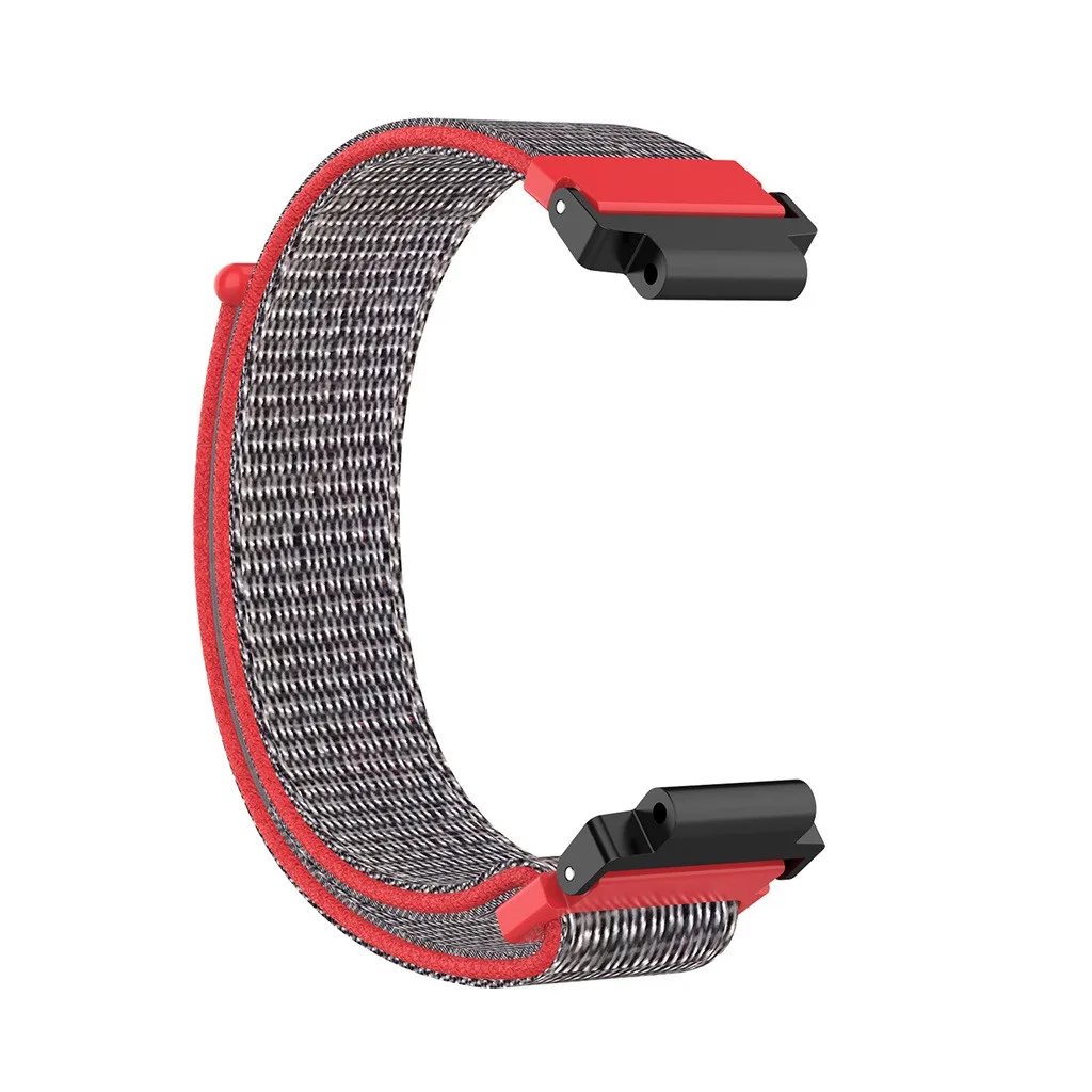 Замена тканый нейлоновый ремешок для наручных часов Garmin Forerunner 220 230 235 630 620 735 дышащая регулируемая застежка петля ремешок для часов 508#2