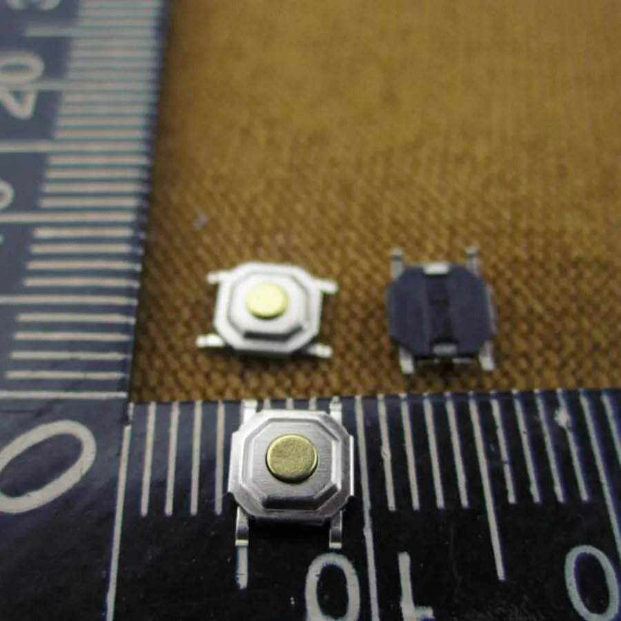 5 шт. SMD 4*4*1.5 мм 4x4x1.5 touch микропереключатель кнопка включения выключатель