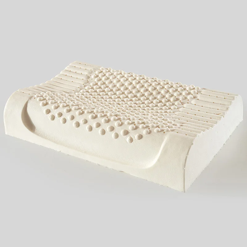 Латекс памяти массажная подушка трикотажные хлопок взрослых спальный подушка для шеи спальня подушку подголовника