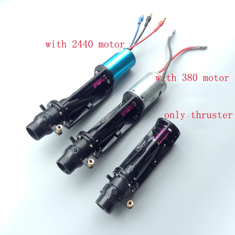 

1PCS Remote Control DIY Boat Accessories Pump Thruster Electric Power Spray Brushless Jet Pump with 380/2440 Brushless Motor