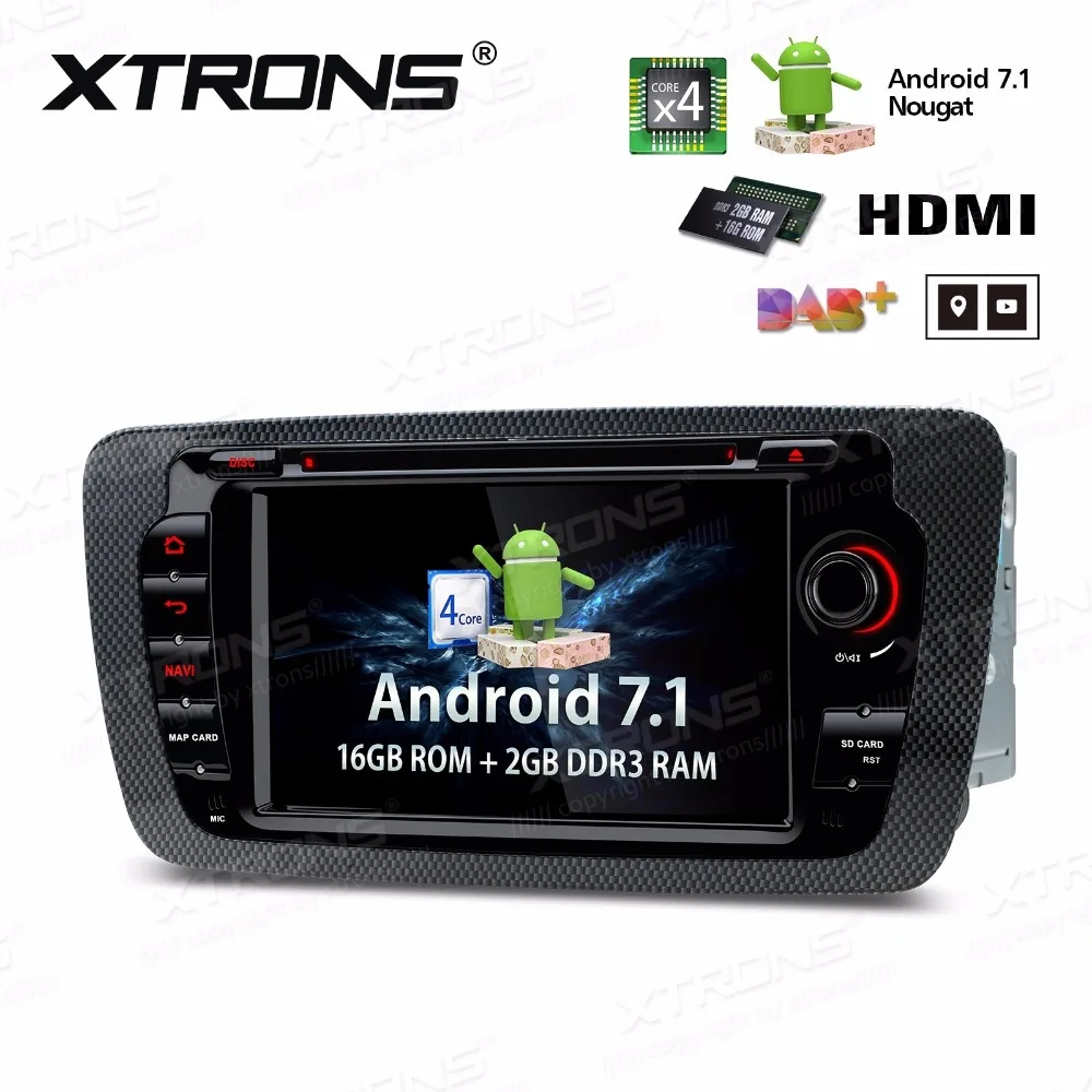 7 &quotAndroid 1 OS автомобильный DVD для Seat Ibiza MK4 / 6J 2009 2013 (спортивный Coupe Ecomotive Cupra FR Bocanegra