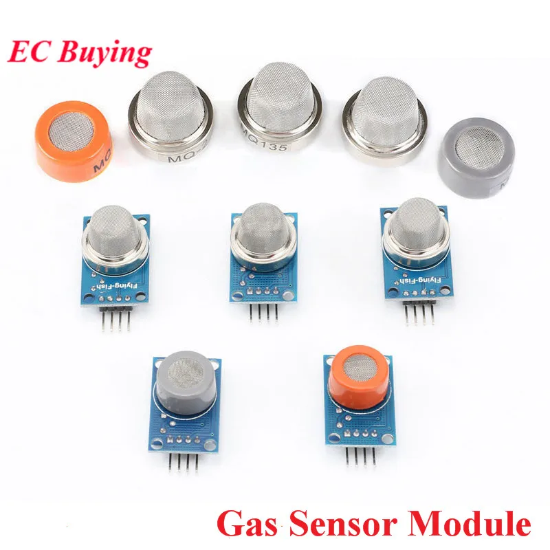 MQ 2 3 5 7 8 135 детектор дыма модуль датчика сжиженного газа для Arduino Starter DIY Kit|Датчики| |