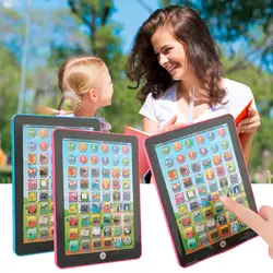 Лидер продаж! YKS розовый синий планшеты Pad компьютер для детей обучения инструмент учим английский развивающая игрушка новая распродажа