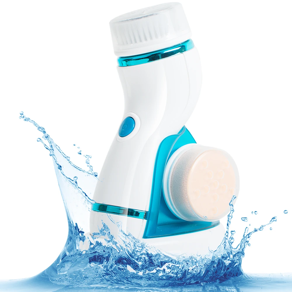 

Electric Waterproof Skin Exfoliating Deep Cleansing Facial Brush