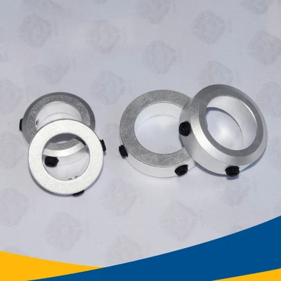 

5pcs stop screws fixed cirle bushing limit retaining ring shaft clamp locator GCCAW M6 M8 M10 M12 inside diameter aluminum alloy
