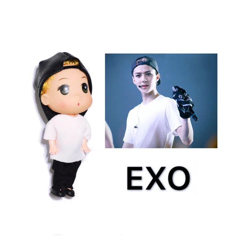 

KPOP EXO Sehun Limited Q Plastic Figure Decor Model Toy Fans Doll Gift Collection 13 cm/5 inch