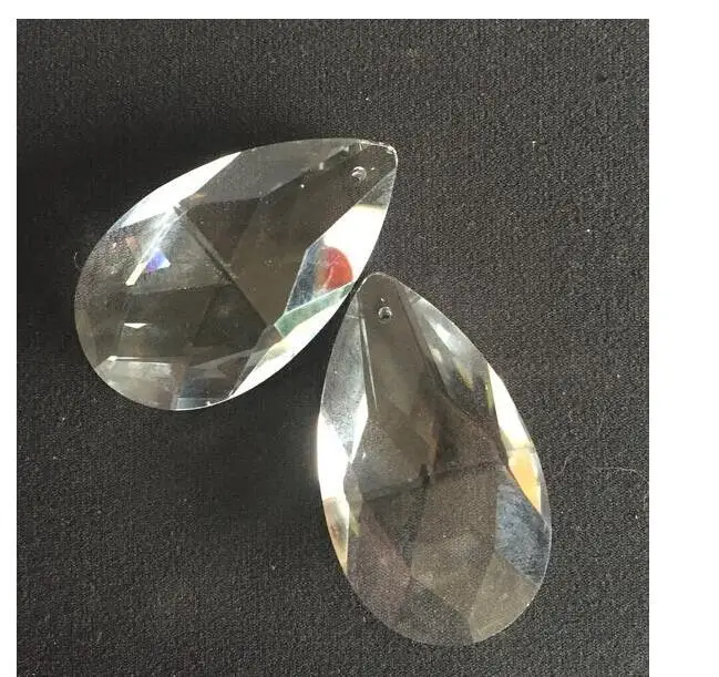 Free Shipping 324PCS/LOT 50mm Teardrop Crystal Penant for Chandelier