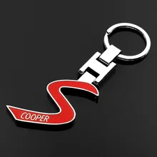 Высококачественный автомобильный брелок для BMW Mini Cooper S r56 r50 volkswagen Volvo, аксессуары, брелок, металлический брелок с буквой, мужской кулон