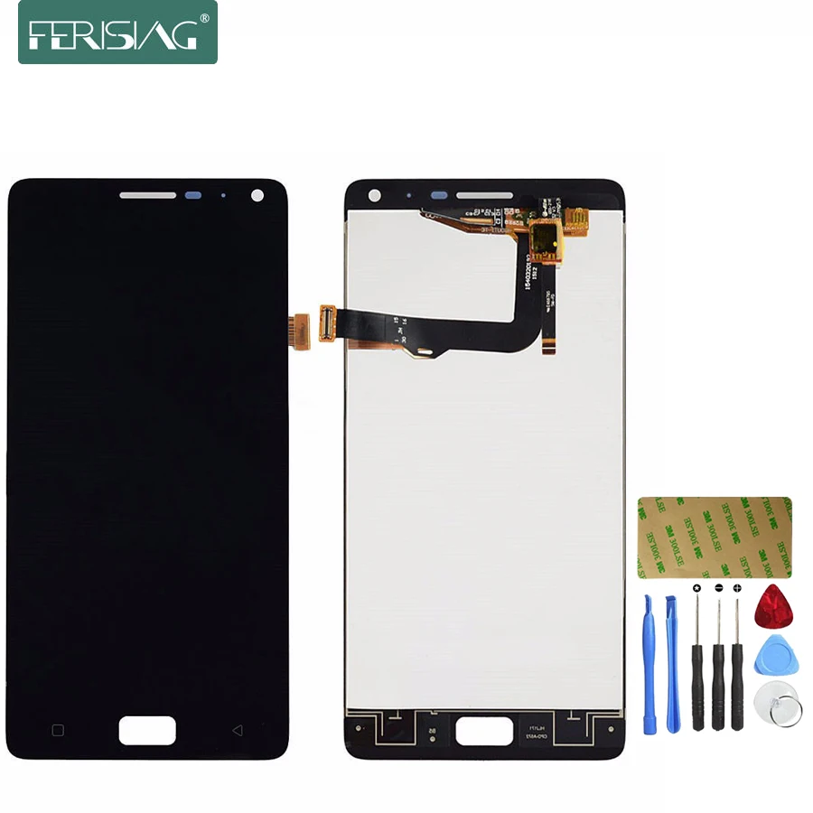 

Ferising 100% AAA LCD Display For Lenovo Vibe P1 5.5 inch Replacement Display Touch Screen Digitizer Assembly + Tool Kits