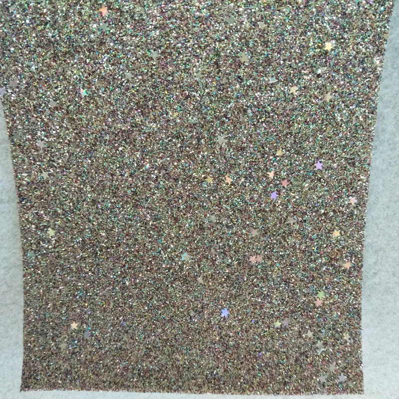 

9x9cm New Design 1mm Glitter Felt Needle-Punched Nonwoven Polyester Felt, Fieltro feltro For DIY Sewing
