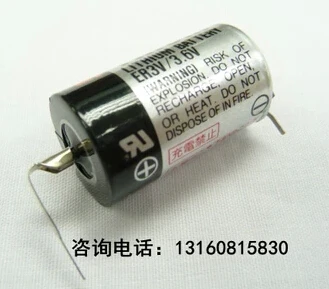 Горячий Новый er3v/3.6 В er3v 3.6 В 1/2AA plc литиевая батарея литий-ионная батарея с ног