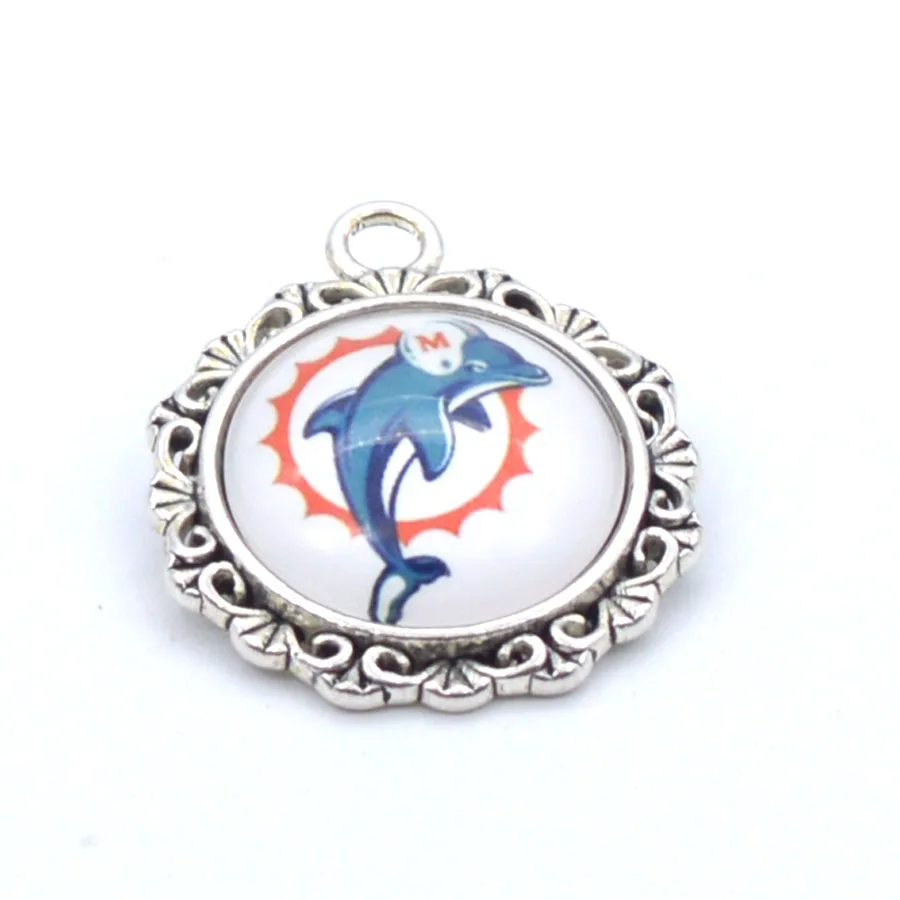 Pendant Accessories Miami Dolphin Charms Accessories for Bracelet