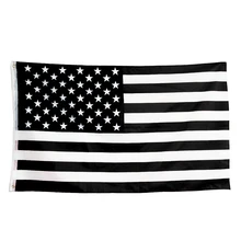 90*150 см рецессия США черный и белый американский флаг