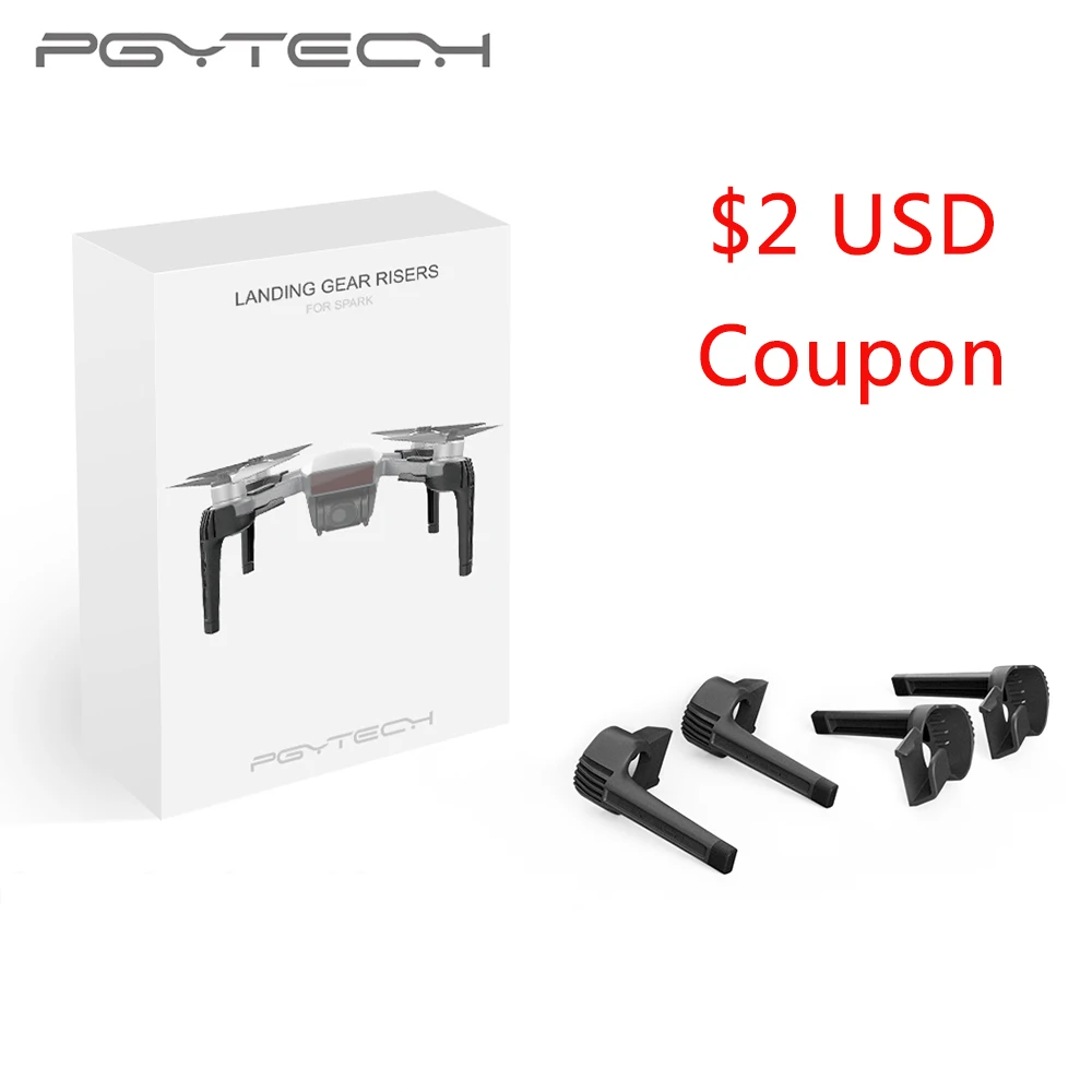

PGYTECH New Arrival Landing Gear Risers for Spark Support Protector Extension Replacement Fit Drone Accessories