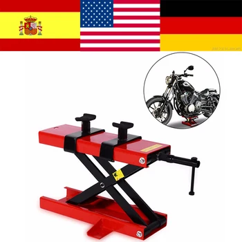 

Stand Center Scissor Lift Hoist Workshop Bench 500KG for Motorcycle Motorbike Bike Car Accessories New Arrival