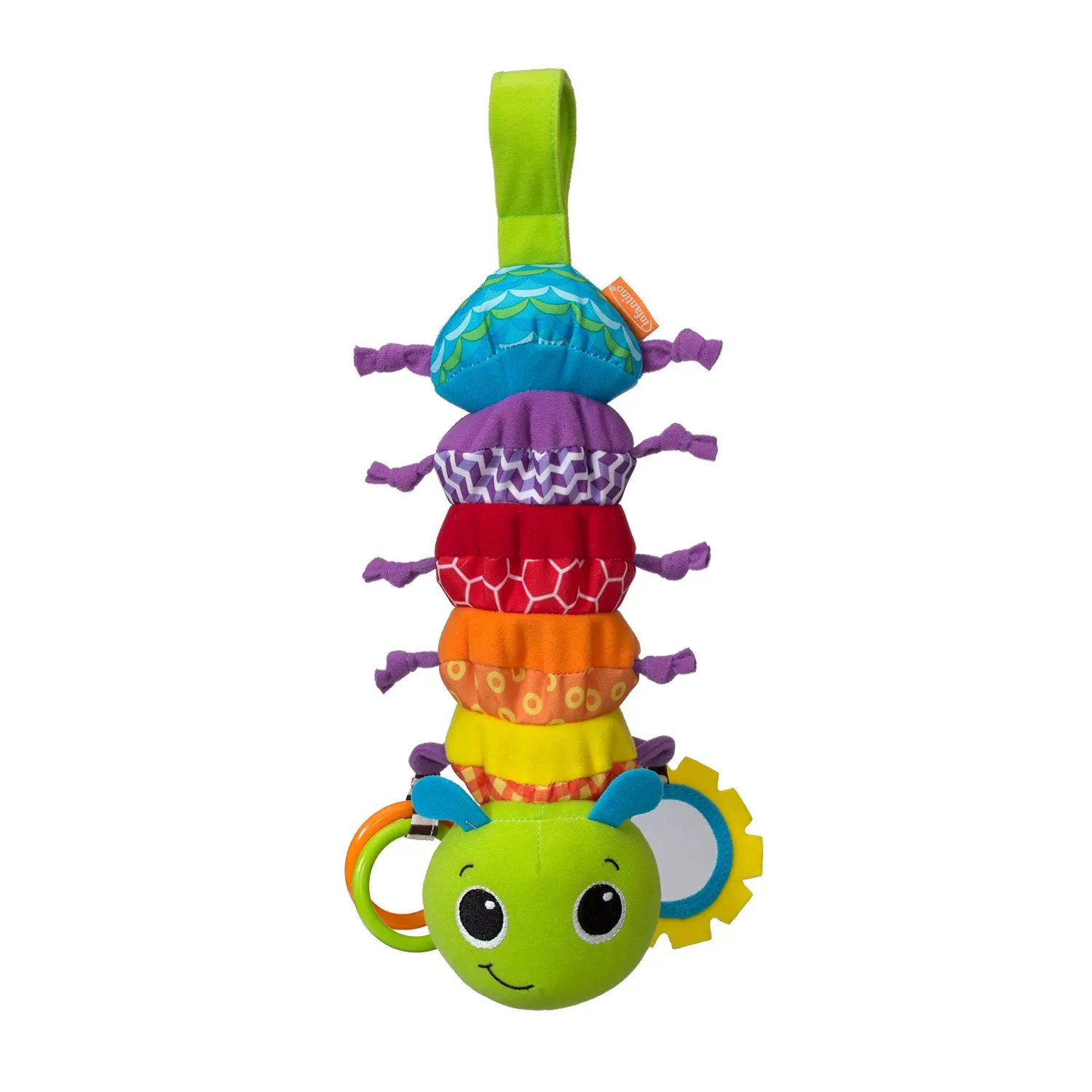 

Funny Twist Caterpillars Sound Hanging Baby Rattles With Teethers 28cm Multifunction Bed Car Hang Toy Baby Musical Bug