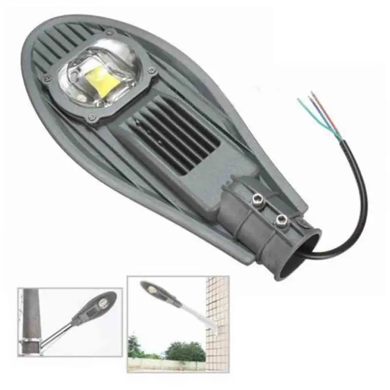 

30W LED Street Road Light 220V Waterproof Aluminum LED Street Lights Industrial Lamp for Outdoor Garden Yard