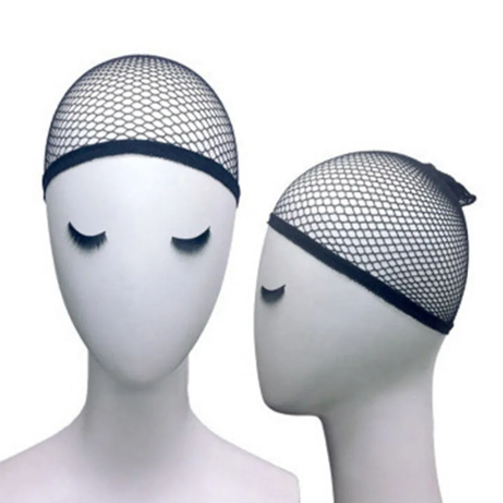 

Elastic Hairnets Mesh Weaving Black Wig Hair Net Making Caps, Weaving Wig Cap Nylon Stretch Mesh Hairnets Unisex