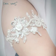 Свадебные перчатки винтажные Свадебные Подвязки Комплект свадебной подвязки с жемчугом и цветами свадебные аксессуары 1 шт. ALF01