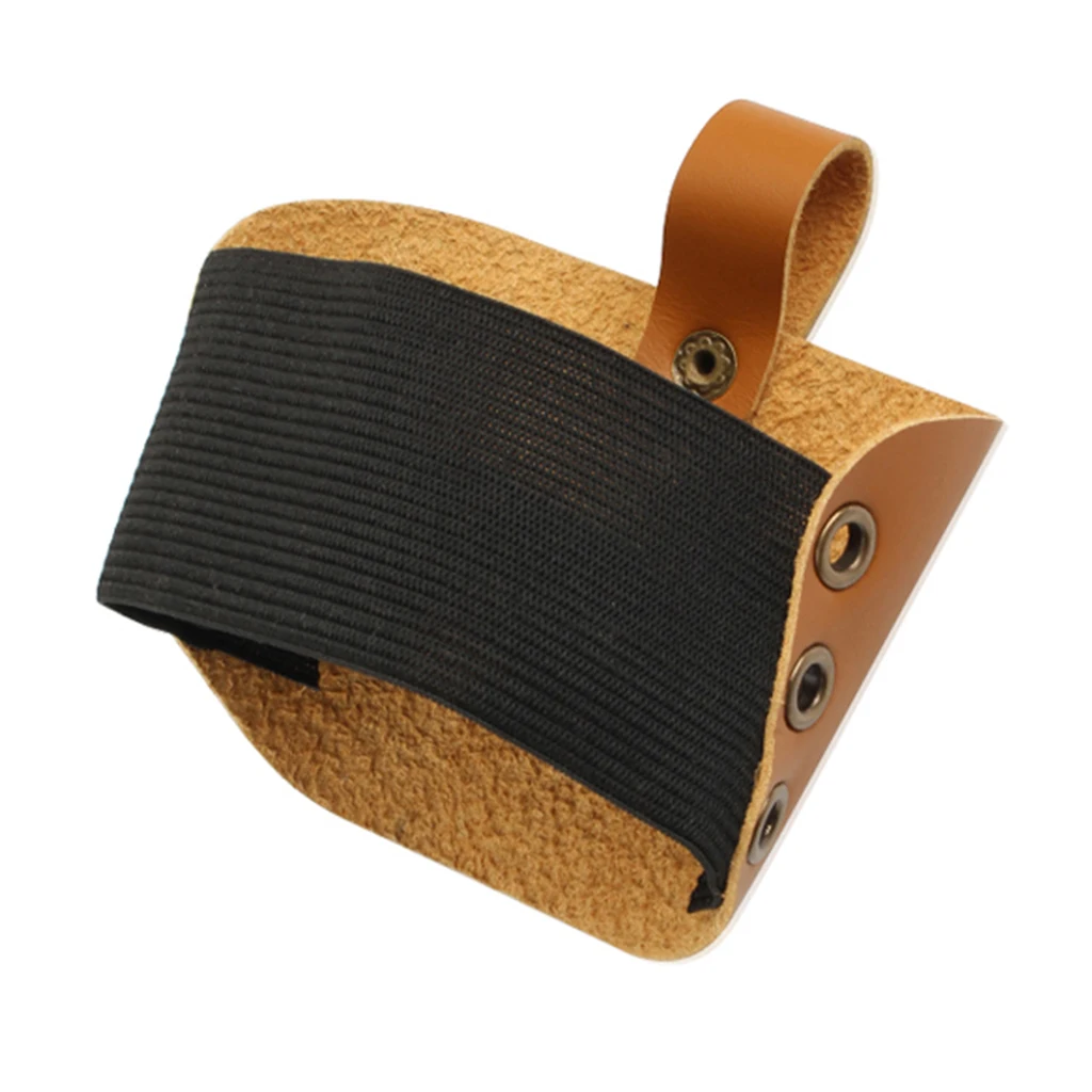 Genuine Leather Motorcycle Gear Shifter Shoes Boots Protection Cover Shift Adjustable Pad Motorcycle Gear Shift Pad