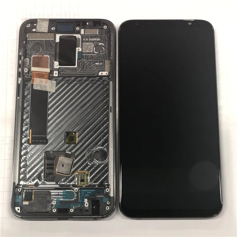 

Original Axisinternational For 6.5" Meizu 16th Plus 16 Plus Super AMOLED LCD Screen Display With Frame+Touch Panel Digitizer
