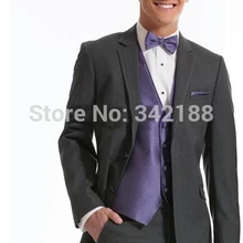 Лидер продаж, костюм жениха смокинги друзей жениха на двух пуговицах, мужские свадебные костюмы, одежда/костюмы для жениха