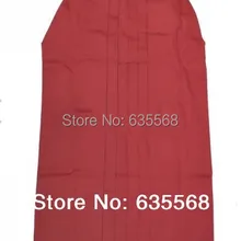 Высокое качество Красный Kendo Iaido Aikido Hakama форма для единоборств спортивная одежда добок