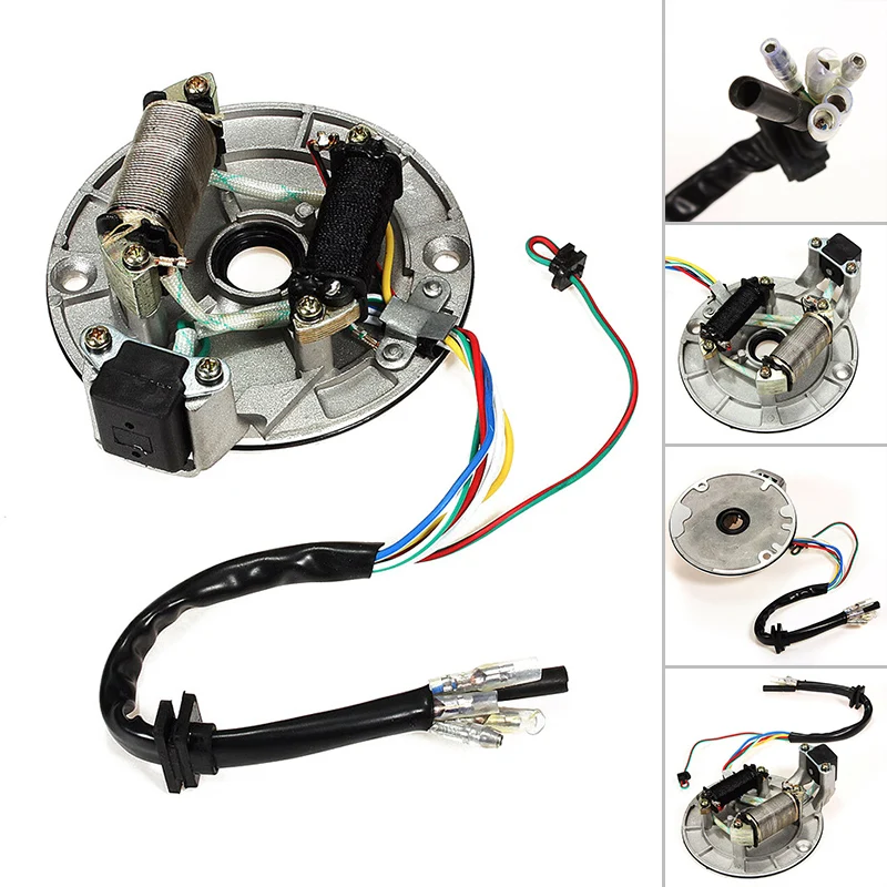 90cc 110cc 125cc велосипед питбайк статорная пластина звукосниматель Магнето катушка
