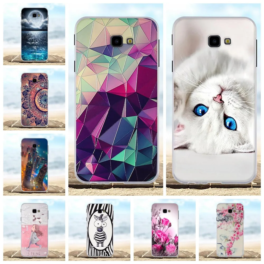 

For Samsung Galaxy J4 Plus 2018 Case Silicon Cover For Samsung J4 Prime J415F Case Bag For Samsung J4+ J4 Plus Prime Phone Cases