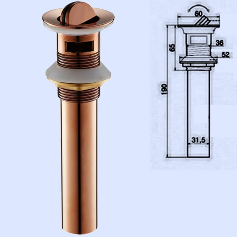 rose gold turn round  hole