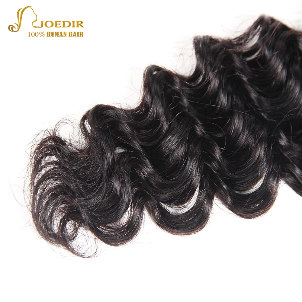 Joedir Pre Colored Loose Deep Wave Bundles With Closure Brazilian Hair Weave Bundles With Closure With Baby Hair Non Remy Joedir Pre Colored Loose Deep Wave Bundles With Closure Brazilian Hair Weave Bundles With Closure With Baby Hair Non Remy