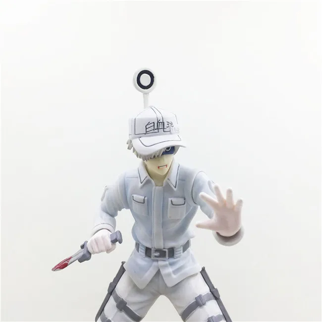 Anime Cells at Work White Blood Cell Red Blood Cell Hataraku Saibou Actions Figure  (7)
