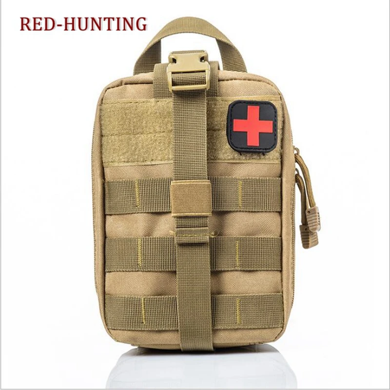 

1000D Nylon Bag Hunting Outdoor Compact Tactical MOLLE Rip-Away EMT Medical First Aid Utility Pouch