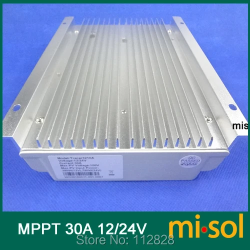 Misol Tracer MPPT солнечной регулятора 30A, 12/24 В, контроллер заряда 30A