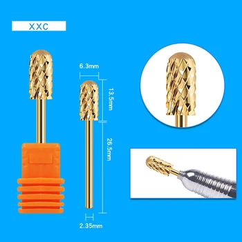 

1 Pcs Tungsten Steel Nail Drill Bit Gel Remove Polishing Manicure Nail Art Tool 88